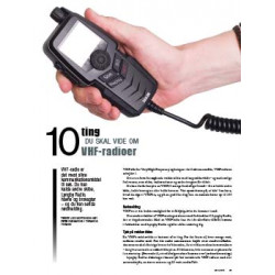 10 ting du skal vide om VHF-radioer